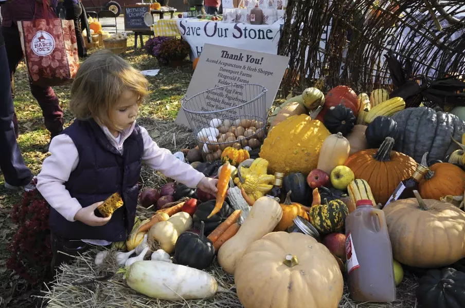 The RVGA Cornucopia by Maria Reidelbach at the Common Ground celebration.