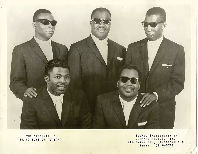 The Blind Boys of Alabama are featured in Robert Clem's documentary How They Got Over, which will be screened on May 13 at the Rosendale Theater.