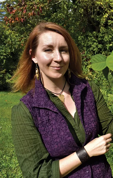 Horticulturist Laura Wyeth. - LARRY DECKER