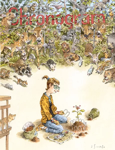 Amuse-bouche | john cuneo | pen and ink with watercolor | 2018
