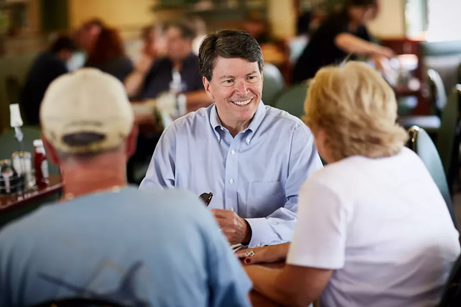 First-term incumbent Republican John Faso has a tough race ahead of him - JOHN FASO