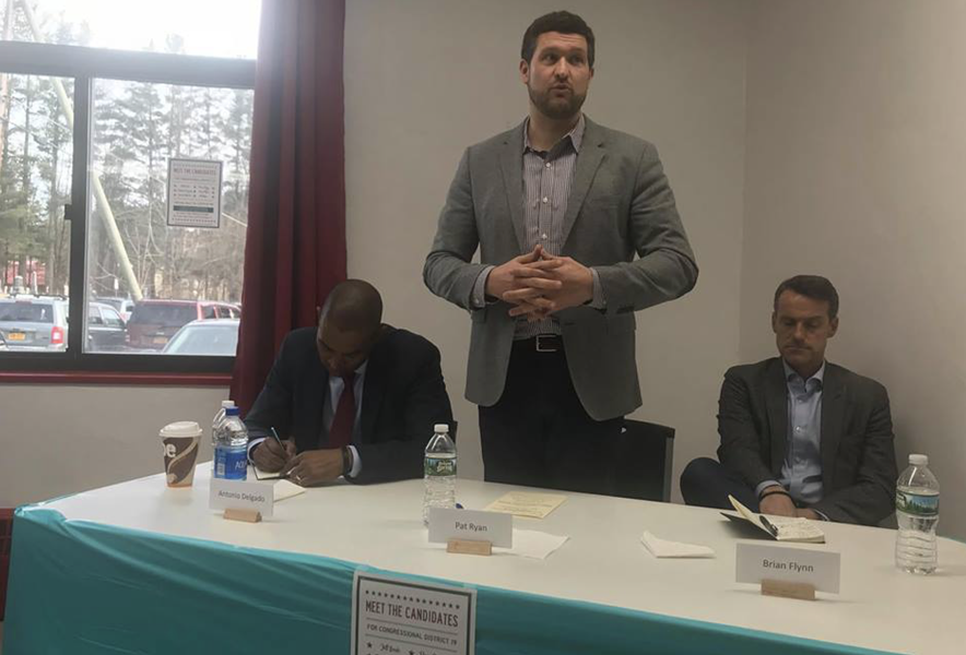 NY19 candidate Pat Ryan, a West Point graduate, veteran and businessman, has been called on to denounce spending by a super PAC that supports veterans. - PAT RYAN FOR CONGRESS
