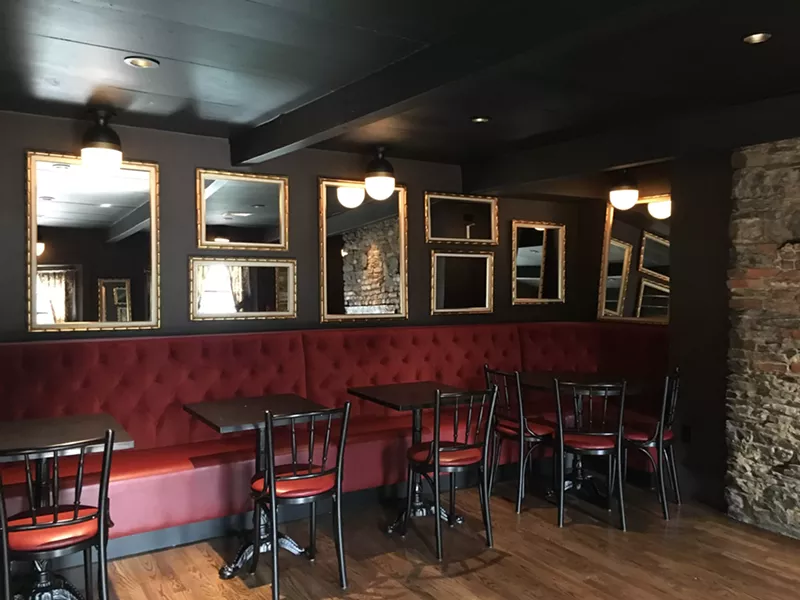 Crown owners John Krenek and Jamie Nibloch own a successful interior design firm. The new lounge in Uptown is a showcase for their aesthetic vision.
