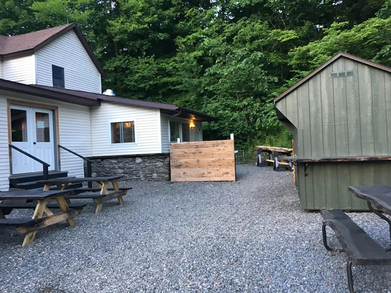 Once Bernstein receives the proper approval, the backyard will turn into a biergarten with a food shack and a music stage. - MARIE DOYON