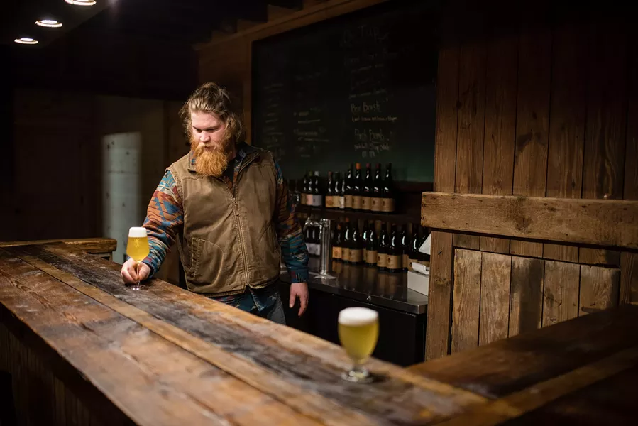 After a three-year barn renovation, Plan Bee Brewery recently opened the doors to its new tasting room. - PHOTO BY DEREK DELLINGER