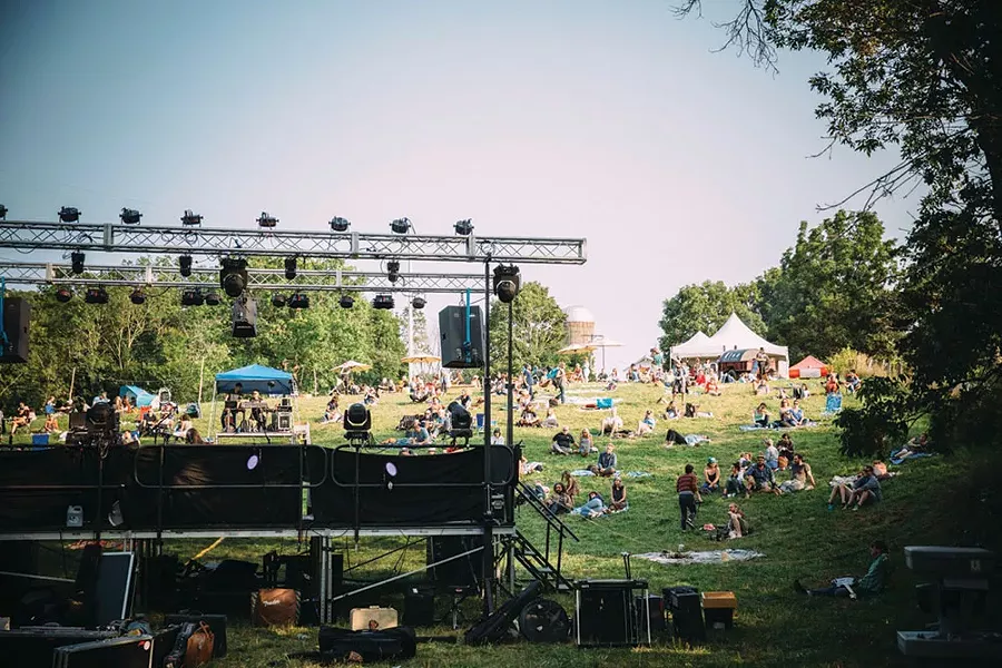 The Huichica stage at Chaseholm Farm in Pine Plains
