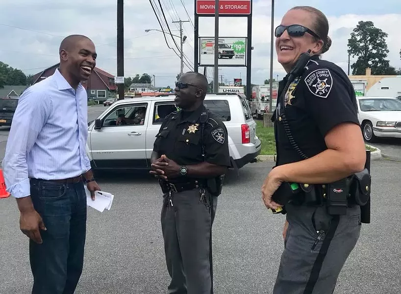 Antonio Delgado has attacked Faso's record as one of absenteeism and broken promises. - ANTONIO DELGADO FOR CONGRESS