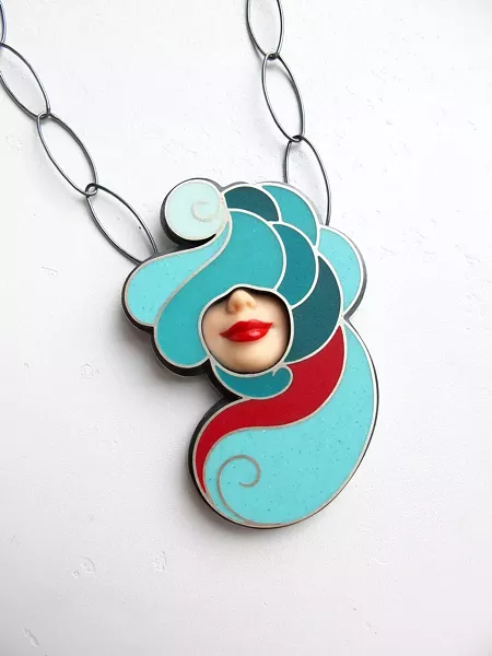 Smile Necklace by Margaux Lange