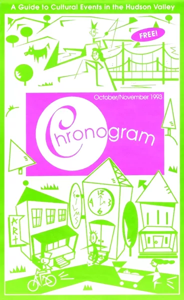 The first-ever issue of Chronogram: October/November 1993