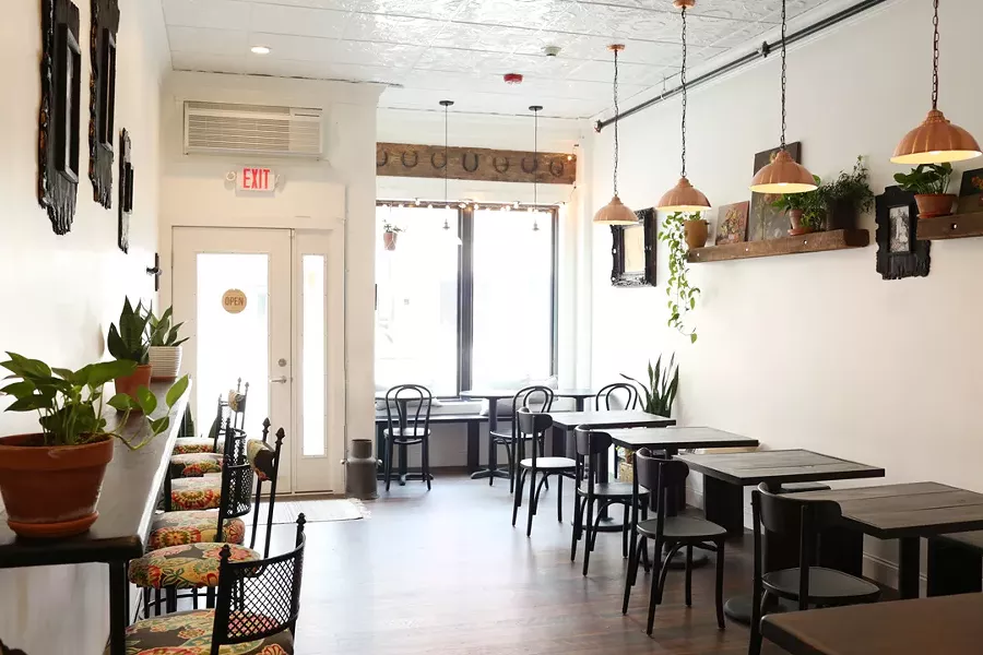 The interior of Fogwood & Fig