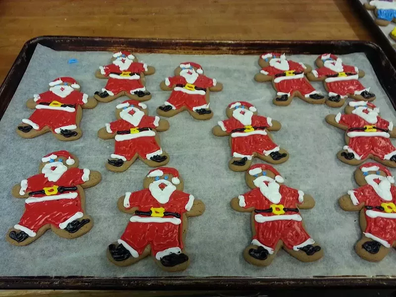 Gingerbread Santas