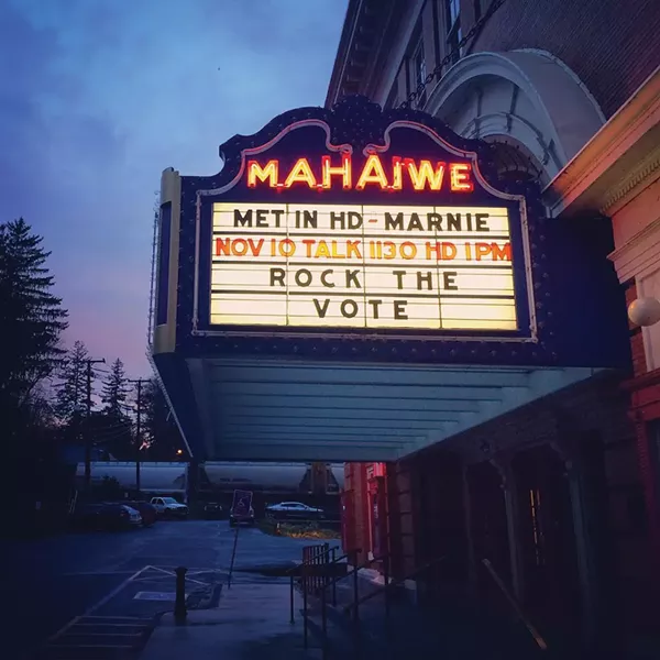 The Mahaiwe Performing Arts Center is the cultural hub of Great Barrington.