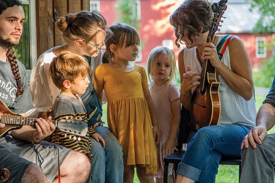 The Ashokan Center’s Family Camp 2018. - PHOTO BY STUART DEAN, IMAGOVITAE.ORG