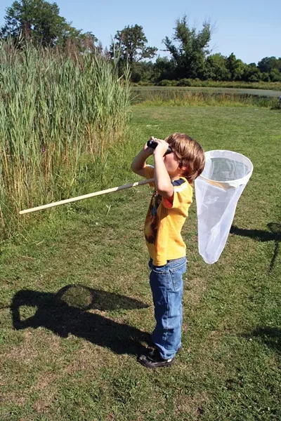 Hudson Highlands Nature Museum nature hike. - PHOTO BY BRIAN KUSSARD