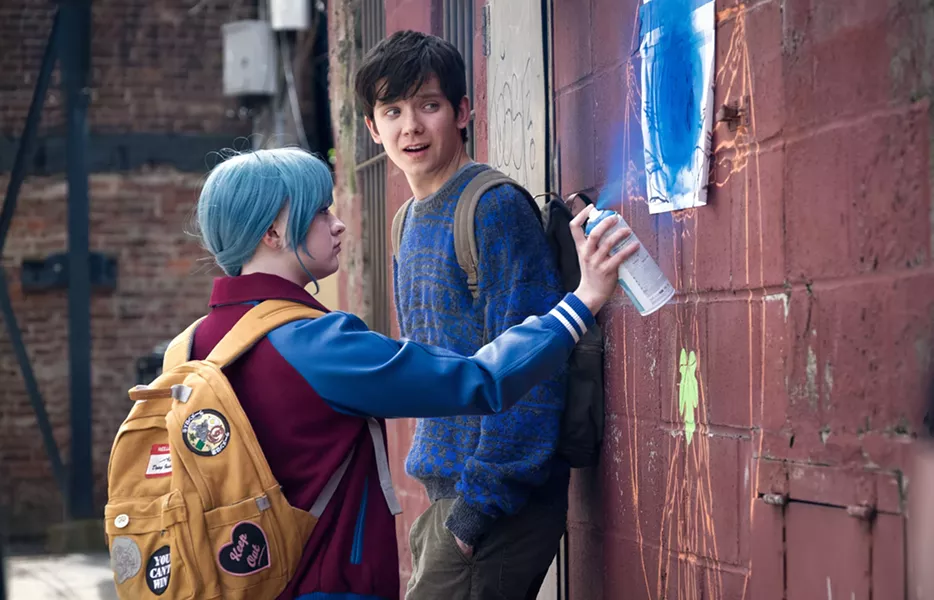 Maisie Williams as Skye and Asa Butterfield as Calvin. Then Came You arrives in theaters and On Demand onFebruary 1st from Shout! Studios. - SHOUT! STUDIOS