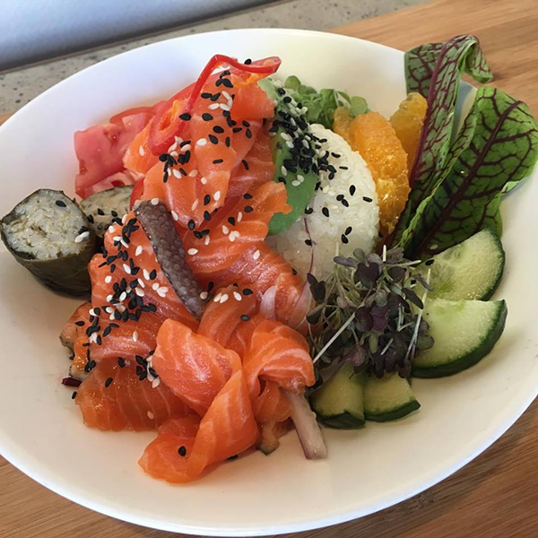 New York Steelhead Poke Bowl at 273kitchen