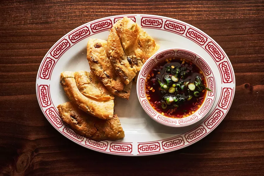 Scallion pancakes - JENNIFER MAY