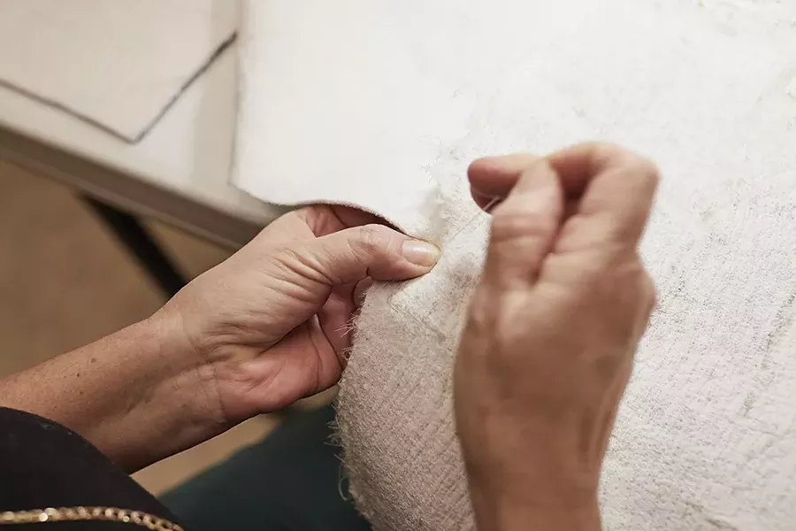 Only 40 percent of the garments that are returned can be resold.