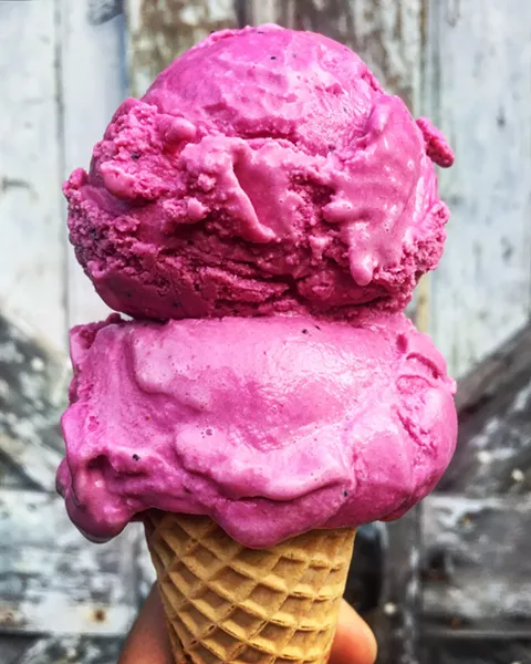 Goat cheese beet - JULIAN HOM