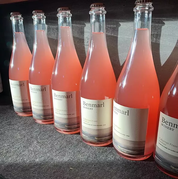 A lightly effervescent Cabernet Franc from Benmarl Winery.