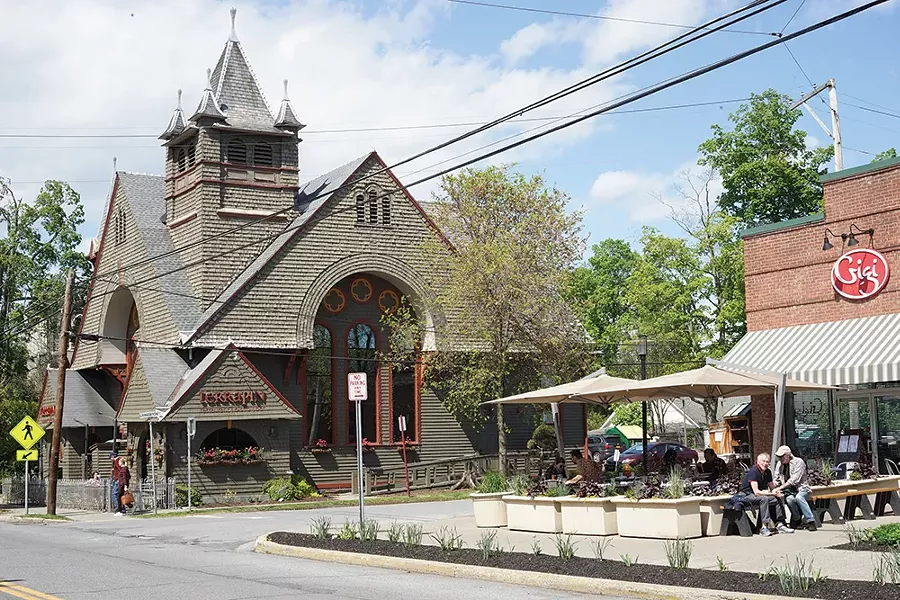 Culinary mainstays of Rhinebeck, Terrapin and Gigi Trattoria. - PHOTO: JOHN GARAY