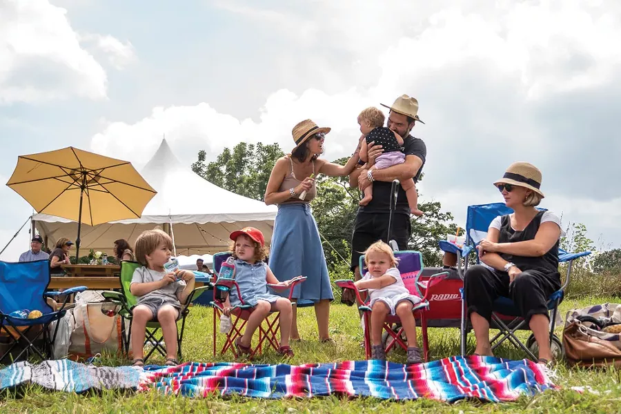 At the Huichica Festival in 2018. - PHOTO: BRYAN LASKY
