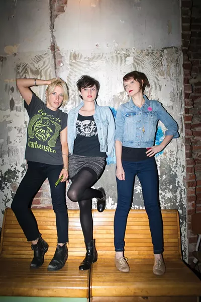 Ex Hex plays Supertone July 6 at Basilica Hudson. - PHOTO: APRIL GREER