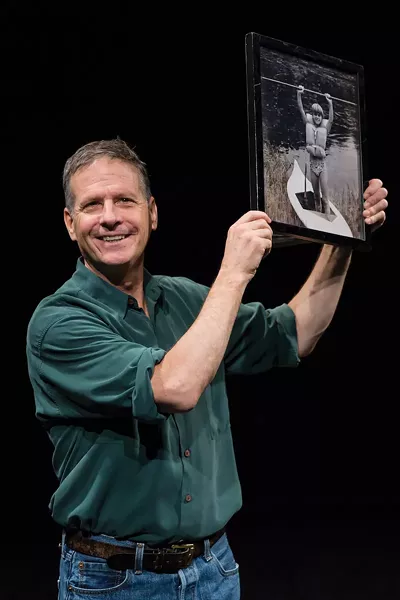 Martin Moran in “The Tricky Part”. - PHOTO: EDWARD T. MORRIS