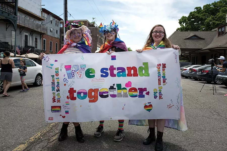 The 2019 Warwick Pride Parade. - PHOTO: CHRISTINE ASHBURN