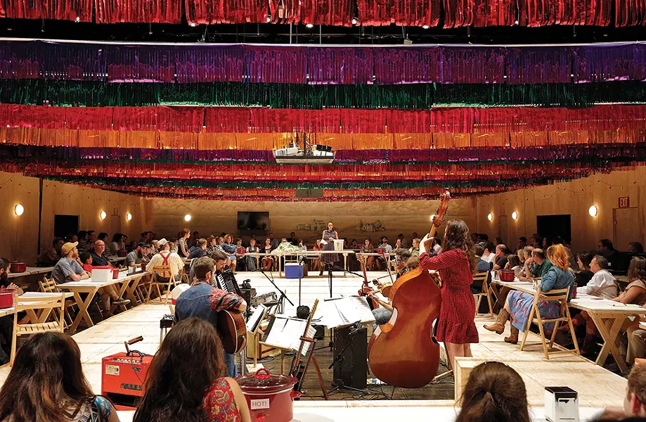 Rodgers & Hammerstein’s "Oklahoma!" dress rehearsal in the LUMA Theater at the Bard Fisher Center June 23, 2015. - PHOTO: CORY WEAVER
