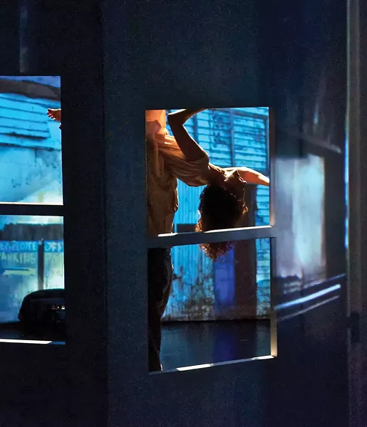 Explore the liminal state between waking and dreams with Bridgman/Packer's "Voyeur" at PS21 August 16-17. - PHOTO: SALLY COHN