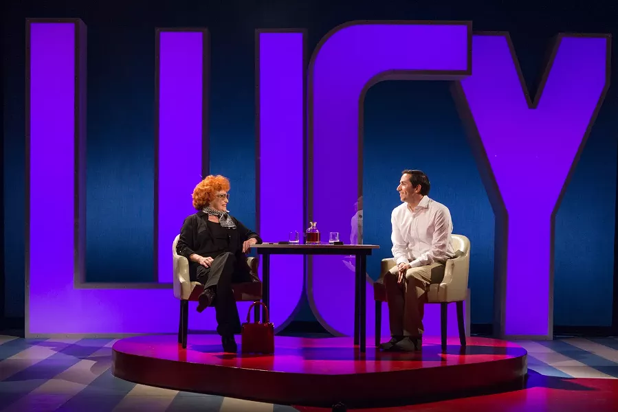 Sandra Dickinson and Matthew Bunn in the London production of "I Loved Lucy."