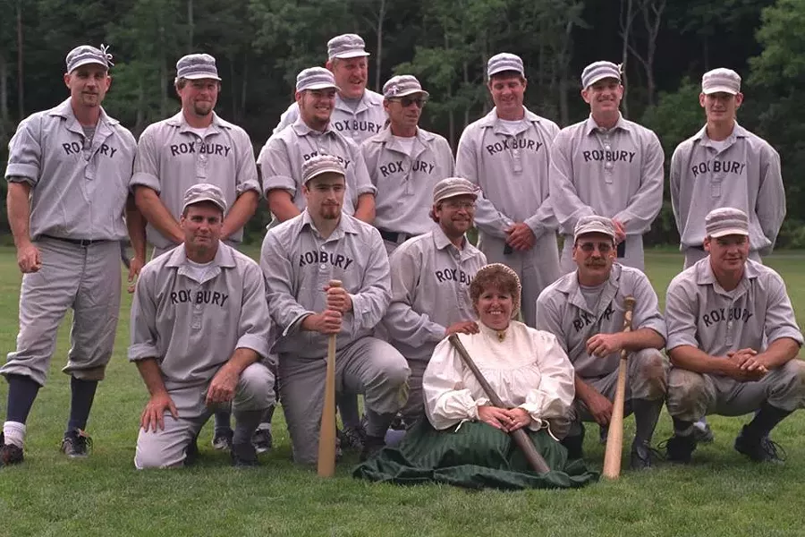 The Roxbury Nine vintage baseball team