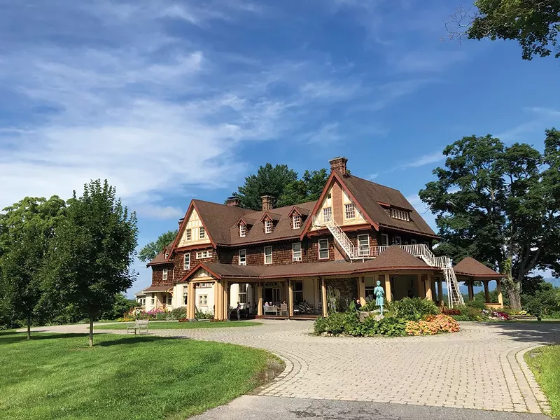 The School of Practical Philosophy’s upstate location at the historic Borden Dairy Home Farm in Wallkill.