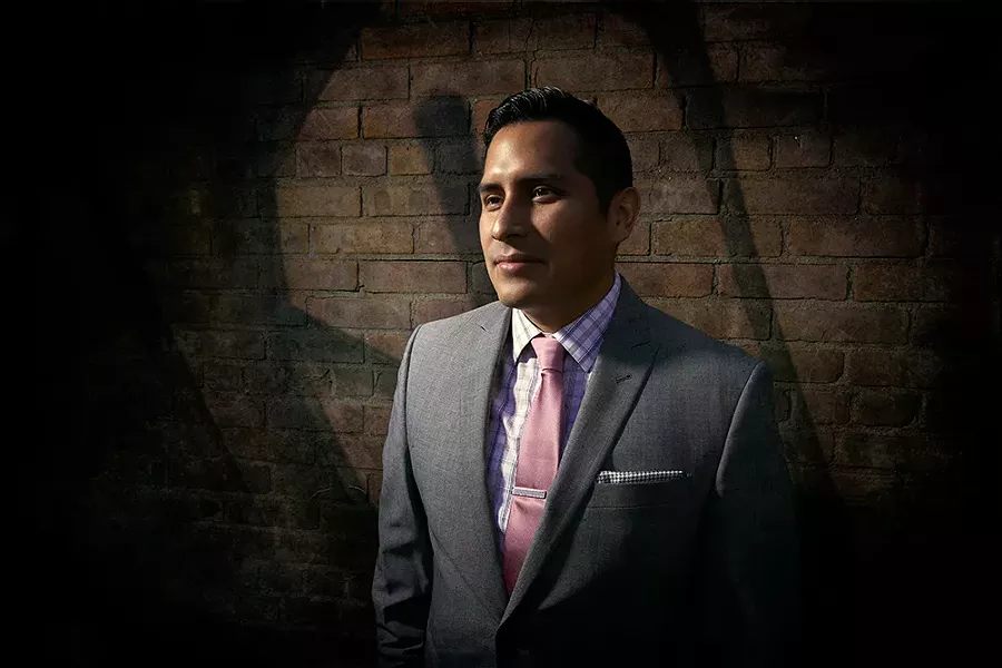 Victor Cueva is an attorney with catholic charities. - PHOTO: DAVID MCINTYRE