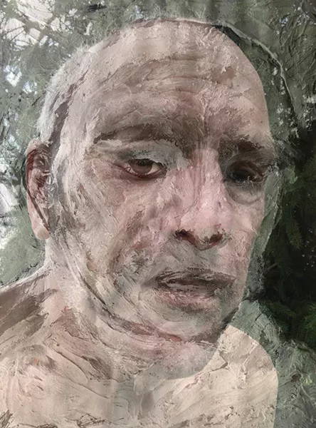 No-Self, Ernest Shaw, photodrawing, 2019.