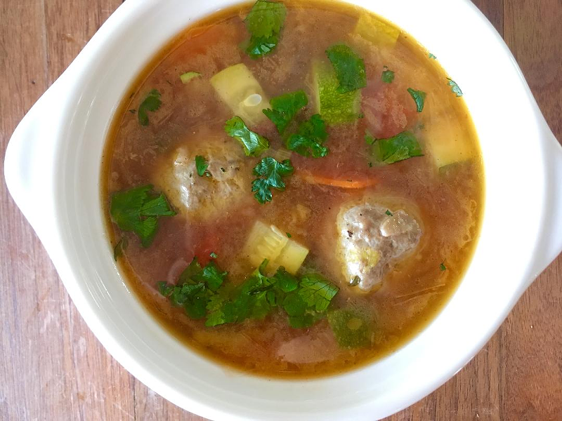 Albondigas soup - COURTESY OF OLIVER WESTON CO.
