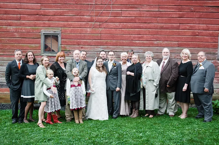 The extended Mahoney family.