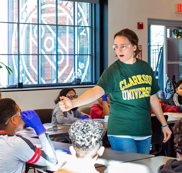 PHOTOS COURTESY OF CLARKSON UNIVERSITY