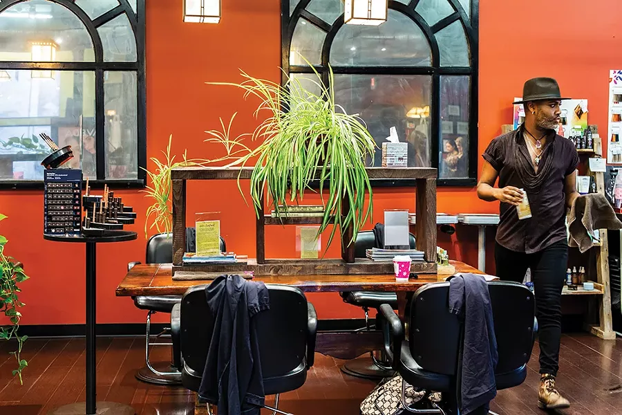 Stylist Kiley J. Winn at Bella Luci Salon in Poughkeepsie. - PHOTO: ANNA SIROTA