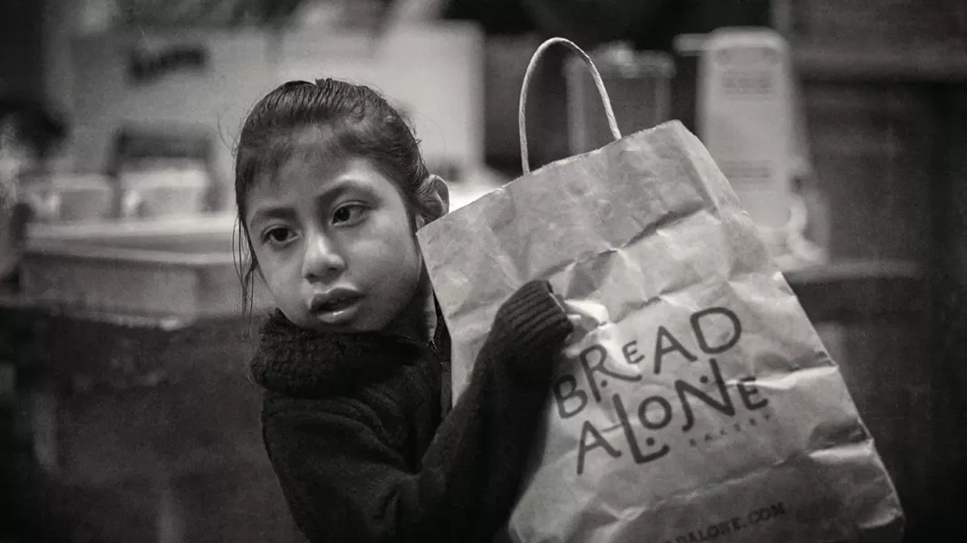 Every third Thursday, Holy Cross/Santa Cruz Episcopal Church in Kingston hosts a food and clothing giveaway for asylum seekers and their families. - DAVID MCINTYRE
