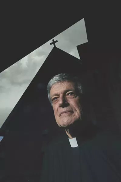 Father Frank Alagna of Holy Cross/Santa Cruz Episcopal Church in Kingston is the cofounder of the Ulster Immigrant Defense Network. - DAVID MCINTYRE