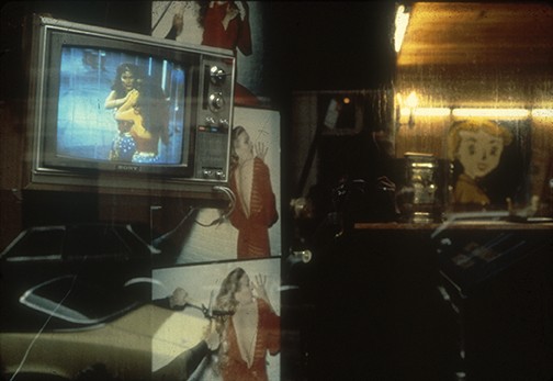 Dara Birnbaum, Technology/Transformation: Wonder Woman,1978/79, single-channel video, color, sound, TOMA. Courtesy of Marian Goodman Gallery, New York.