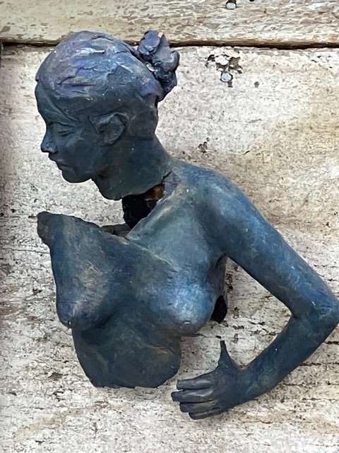 A sculpture by Sandra Zuccala