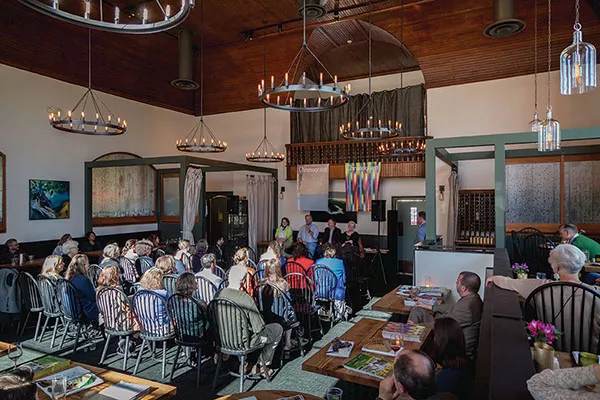 The conversation in the restaurant at Terrapin - RICHARD A. SMITH