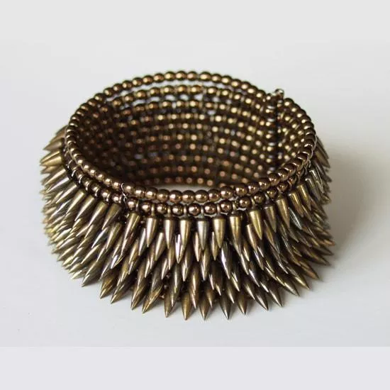 Bullet Cuff - 8 Row Toned & Bronze, Estyn Hulbert