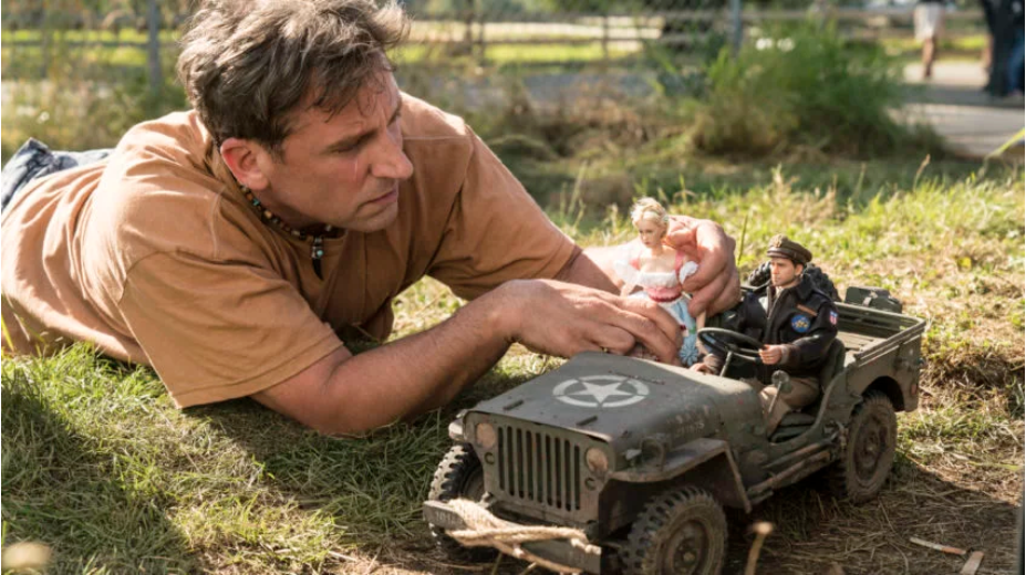 Steve Carell plays Mark Hogancamp i "Welcome to Marwen." - ED ARAQUEL/UNIVERSAL PICTURES