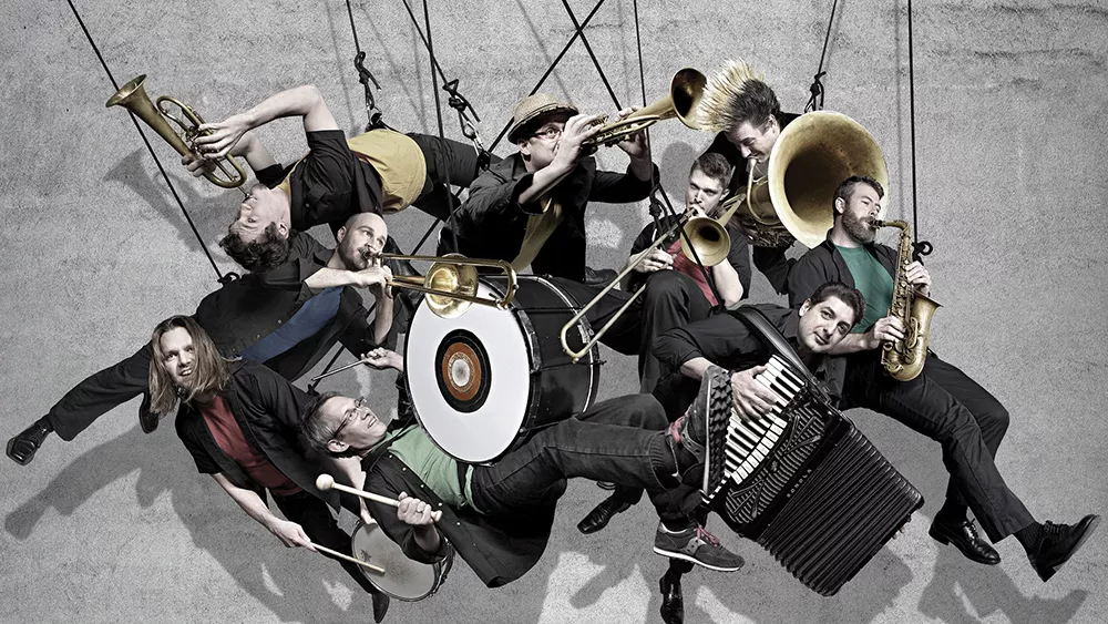 Slavic Soul Party bring the Balkan funk to Hudson Hall on February 16.