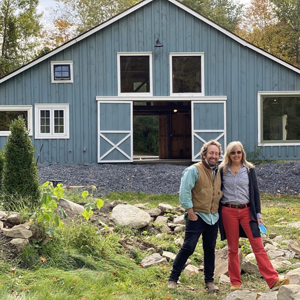 Art Inside and Out: How This Couple Transformed a 200-Year-Old Barn Into Their Shared Creative Space