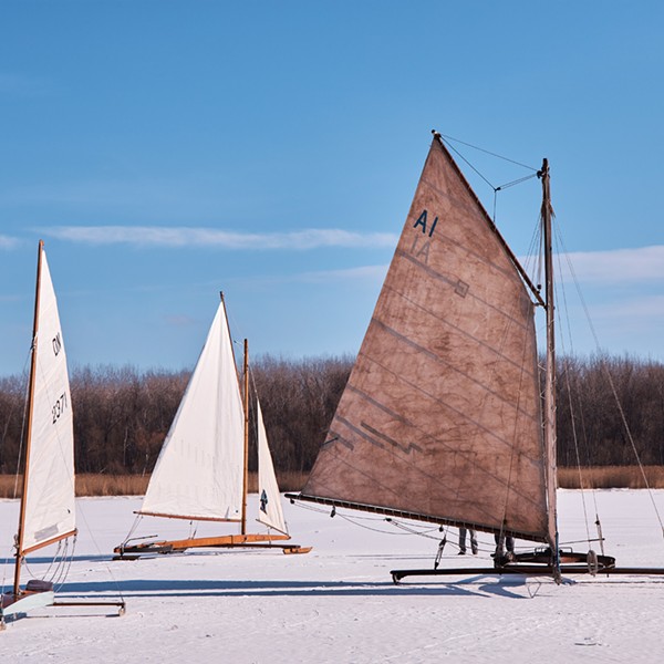 "Hard Water Sailing: The Ice Boats of the Hudson River"
